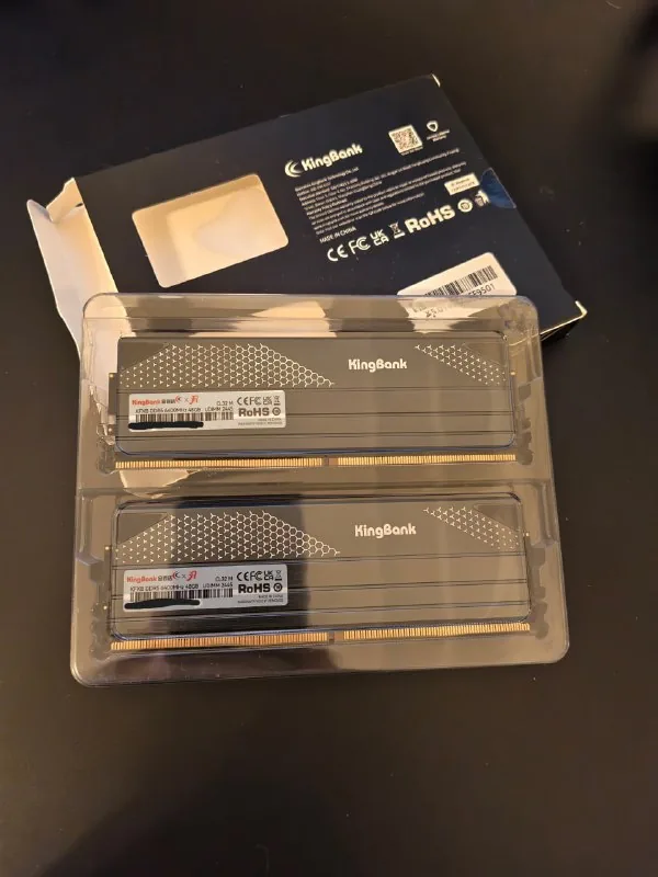 Оперативная память KingBank 96 ГБ 6400 CL32 UDIMM