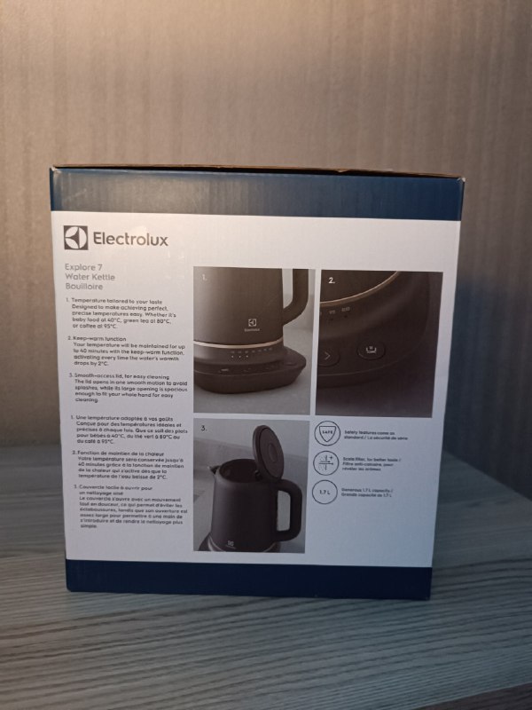 Электрический чайник Electrolux Explore 7, 1.7L 5