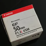 Объектив Canon EF50mm f/1.2L USM 1