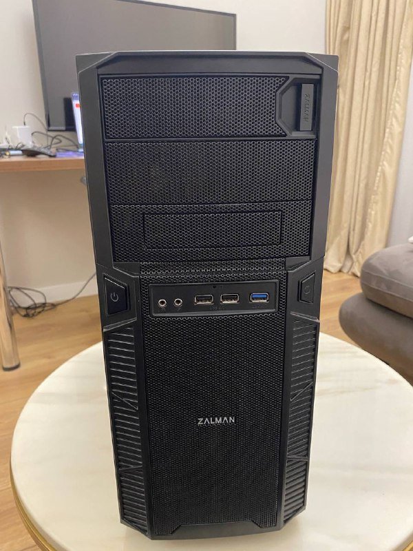 Корпус Zalman Z1 ATX и блок питания Zalman ZM600-TX