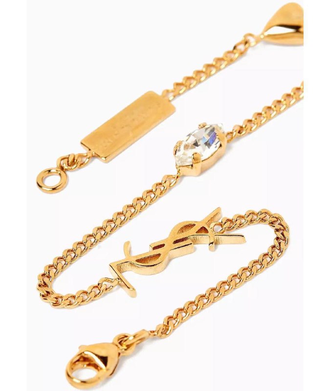 Оригинальный браслет Saint Laurent с шармом Opyum Heart 2