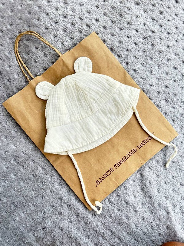 Муслиновая панама детская