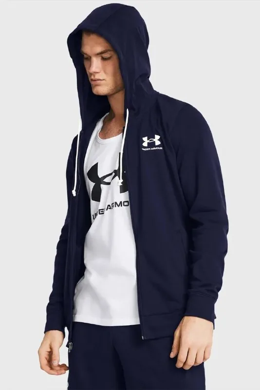 Мужское худи Under Armour UA Rival Terry LC FZ 1