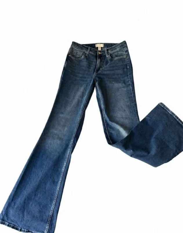 Джинсы клеш H&M 1