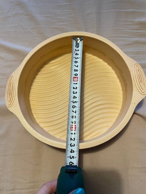 Силиконовая форма для выпечки, круглая 23х6 см