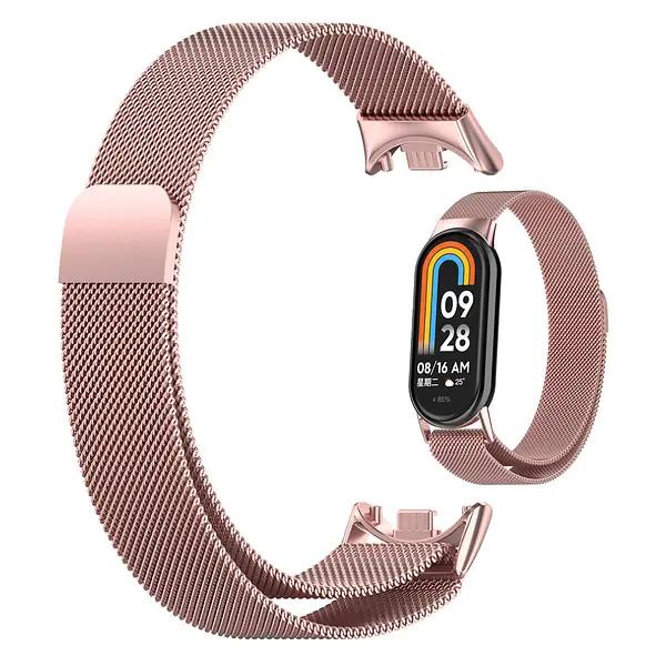 металлический ремешок на часы Mi band Xiaomi