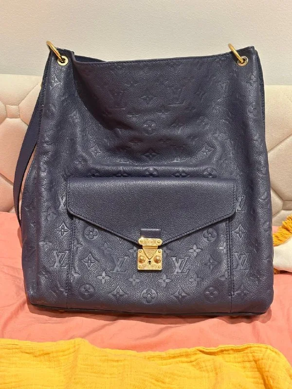 Сумка Louis Vuitton Metis hobo leather handbag 1