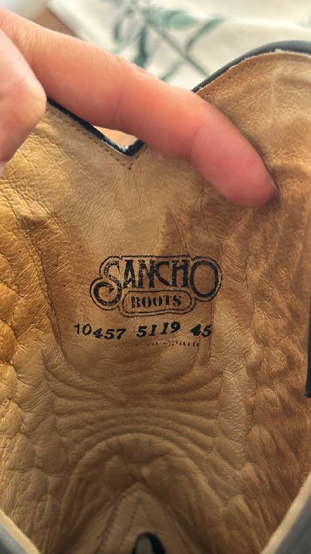 Ковбойские сапоги Sancho мужские р.45 черные 5
