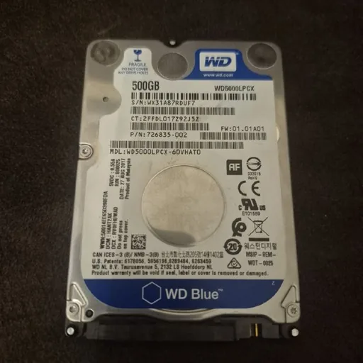 Жесткий диск для ноутбука 500GB SATA
