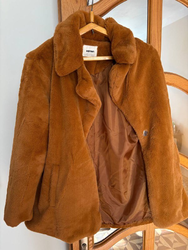 женская полушубка KOTON, косуха замшевая UNKNOWN
