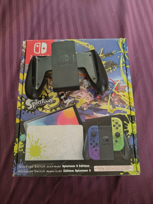 Nintendo Switch Splatoon edition 4
