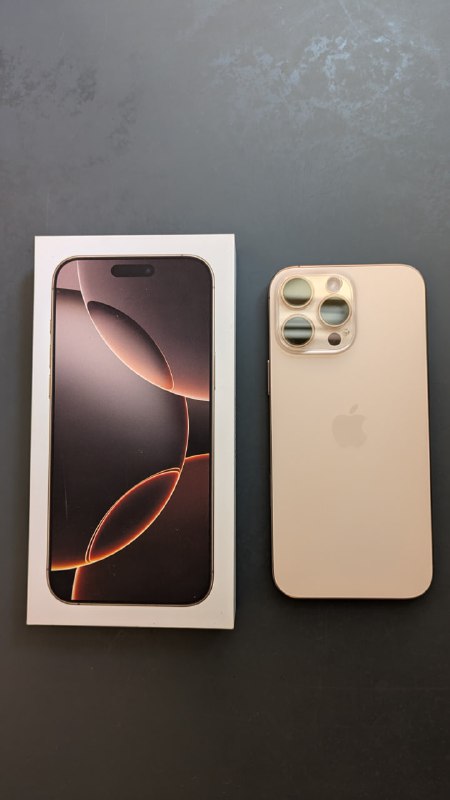 iPhone 16 pro max 256 Desert Titanium