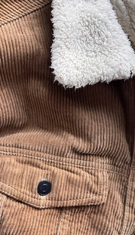 Куртка вельветовая коричневая Pull&bear 4