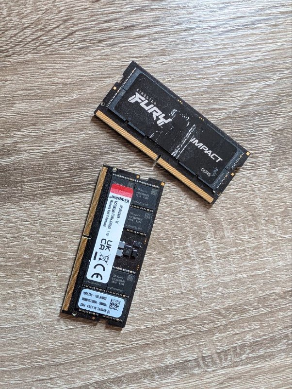 оперативная память DDR5 Kingston Fury Impact 32GB
