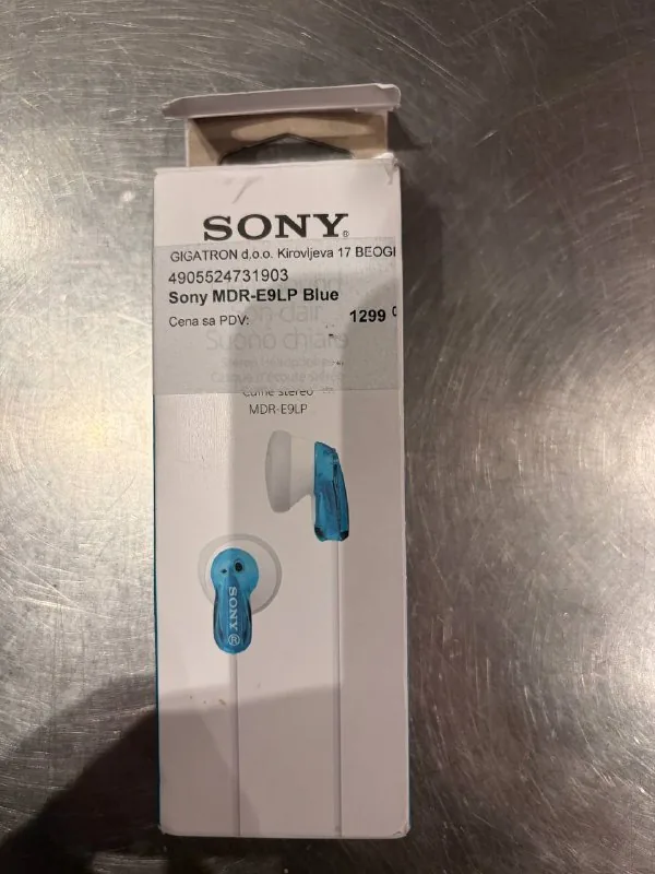 Проводные наушники Sony MDR-E9LP Blue