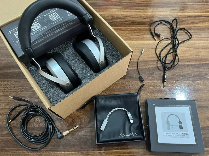 Наушники Hifiman HE400SE с модом, микрофоном и DAC