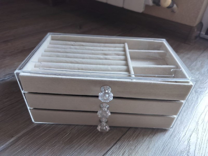 Шкатулка органайзер для украшений 23x11 см 1