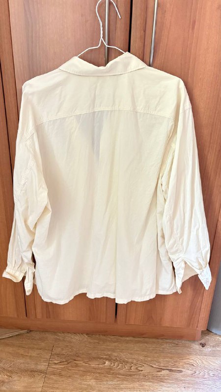 Рубашка Uniqlo белая мужская XL 3
