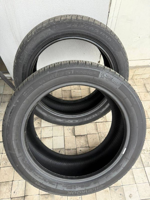 Резина Hankook, Pirelli 245/45/R18 2 шт.