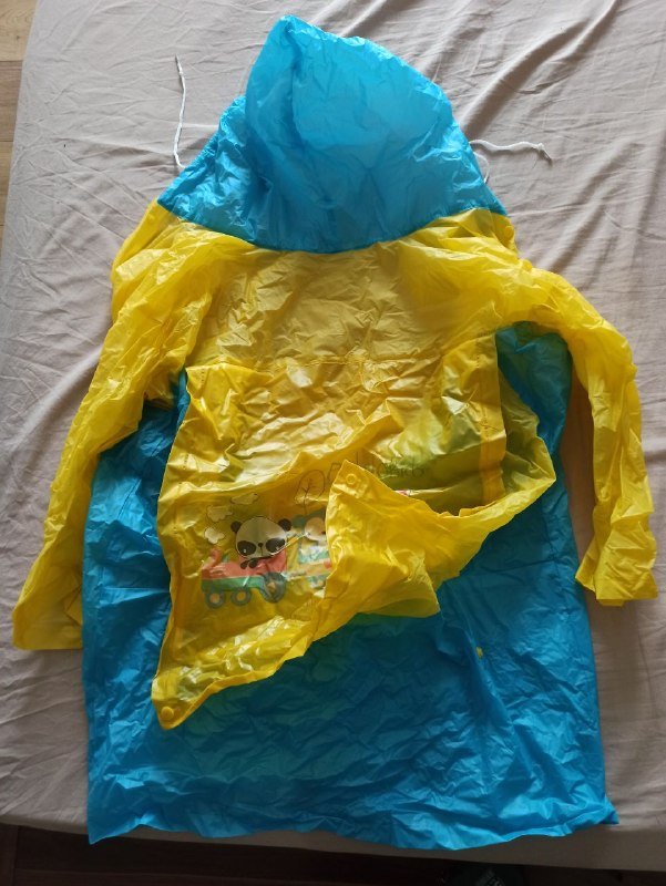 Дождевик детский на рост до 130см
