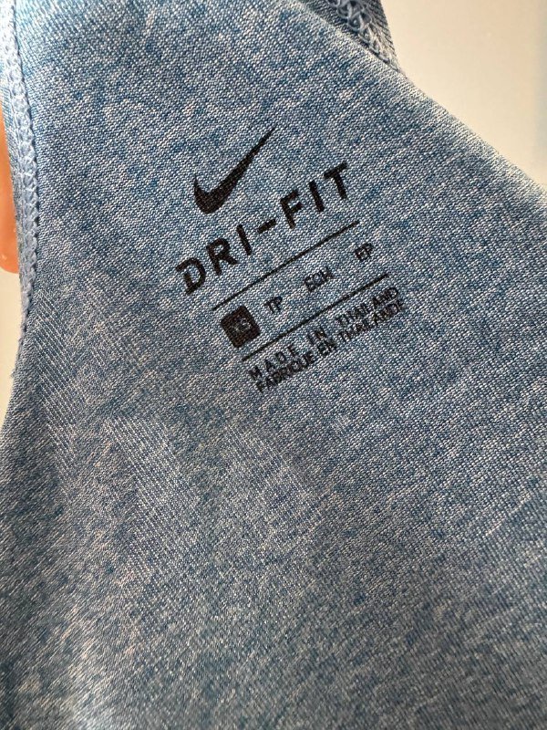 Майка Nike спортивная голубая XS S 2
