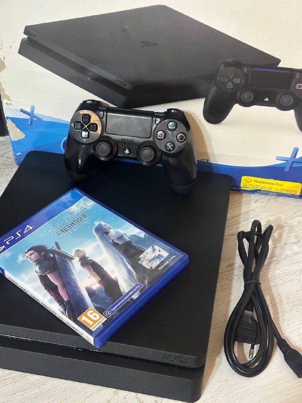 PlayStation 4 with accessories