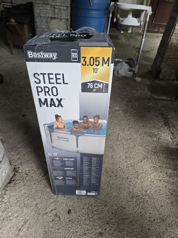 Бассейн Bestway 3.05 м Steel Pro Max