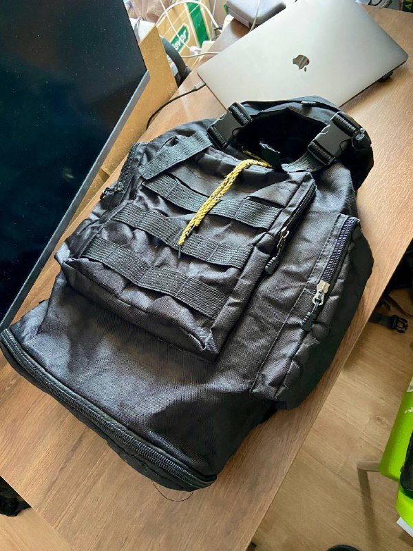 Туристический рюкзак 65-80 литров с чехлом 6