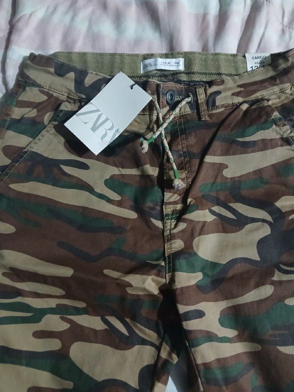 комуфляжные брюки ZARA 3