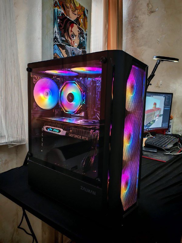 ПК компьютер Intel i5-12400F NVIDIA RTX 2070 16GB DDR5 512GB SSD