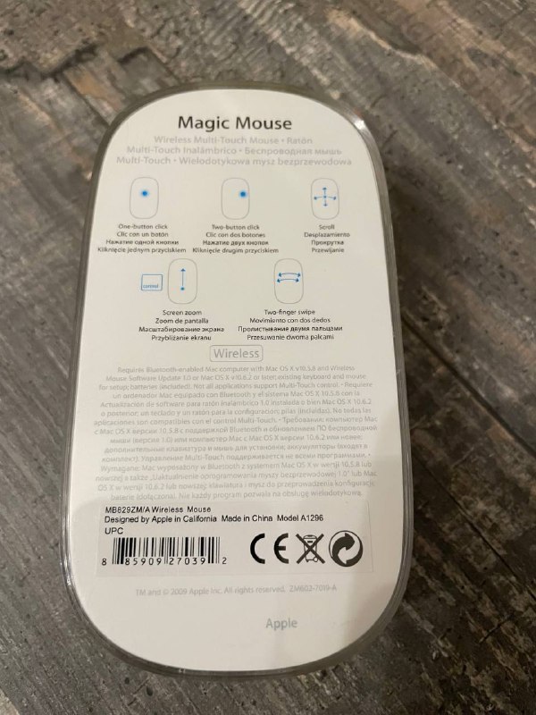 Apple Magic Mouse 1 (модель A1296) 3