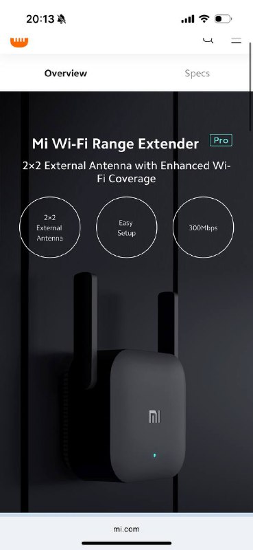 Усилитель вайфая Mi Pro 3