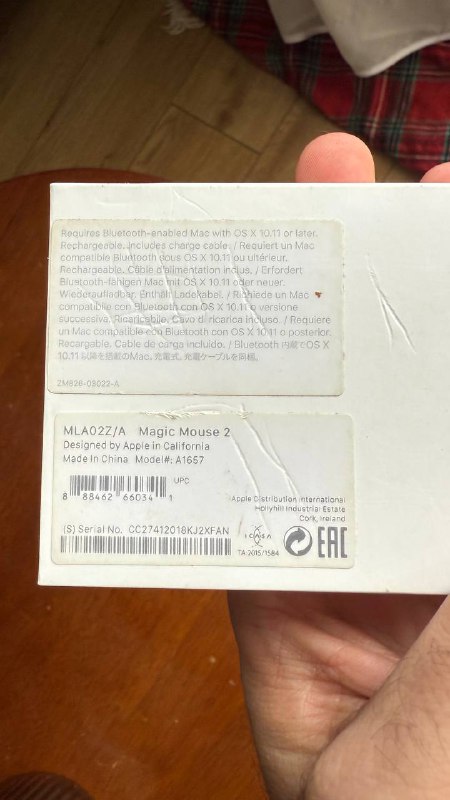 Мышь Apple Magic Mouse 2 3