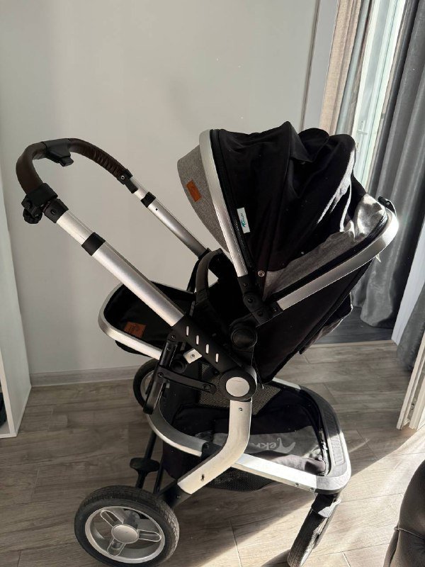 Коляска 2 в 1, люлька и сидячий блок 2