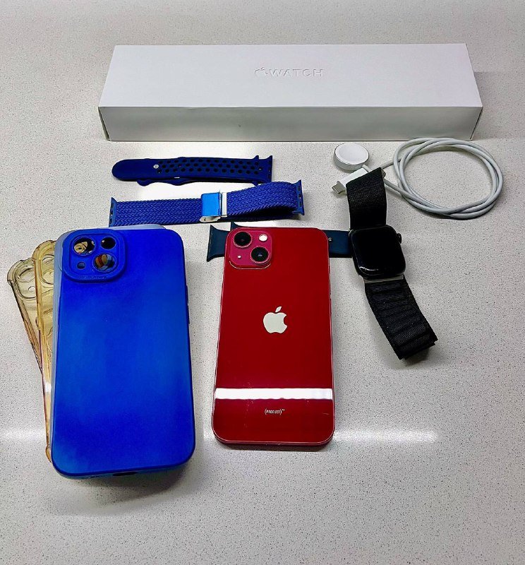 iPhone 13 128Gb, Apple Watch 7 41mm