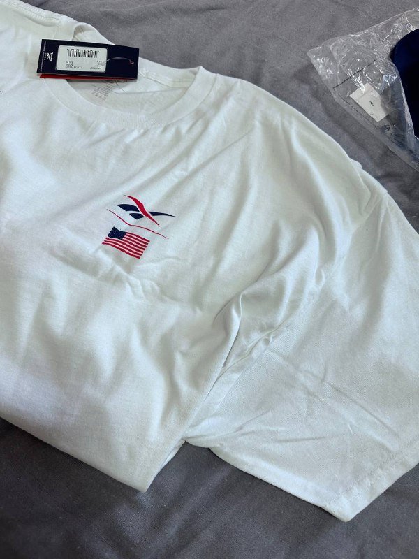 Белая футболка Reebok 2XL новая с бирками 3