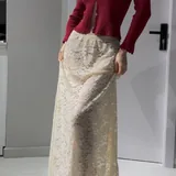 Зеленая кофточка, красная кофточка, красная юбка, кофта с узором, шорты, штаны в клеточку 3