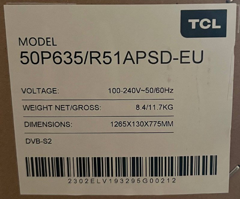 Телевизор TCL 50P635 3