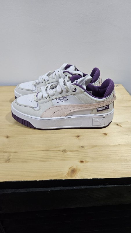 Кроссовки Puma черные и белые, 38 размер 2