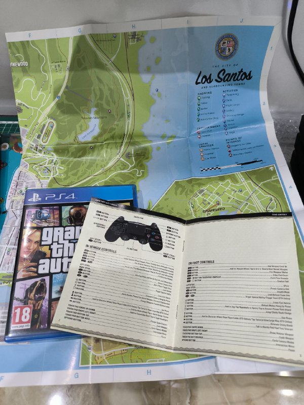 PlayStation 4 Pro 1ТБ, 2 геймпада, игры Battlefield 1, GTA 5 6