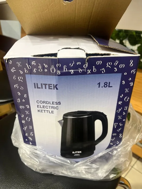 Новый электрический чайник ILITEK 1,8 л
