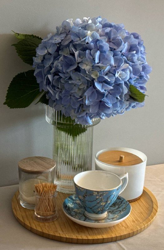 Стеклянная ваза для цветов Jysk 4