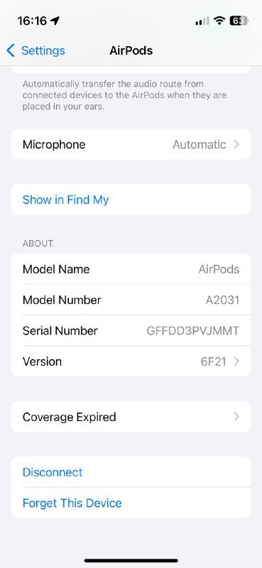 Airpods 2 (A2031) наушники, зарядный кейс 3