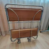 Сервировочный складной столик на колесиках 5