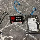 HDD 2 ТБ, SSD 240 ГБ, оперативная память, Wi-Fi адаптер, видеокарта, блок питания 1