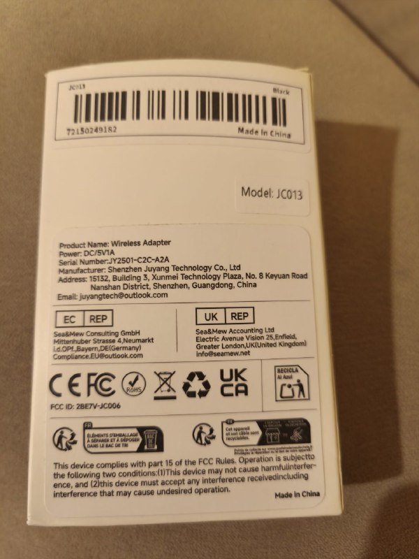 Адаптер для carplay/androidauto беспроводной 2