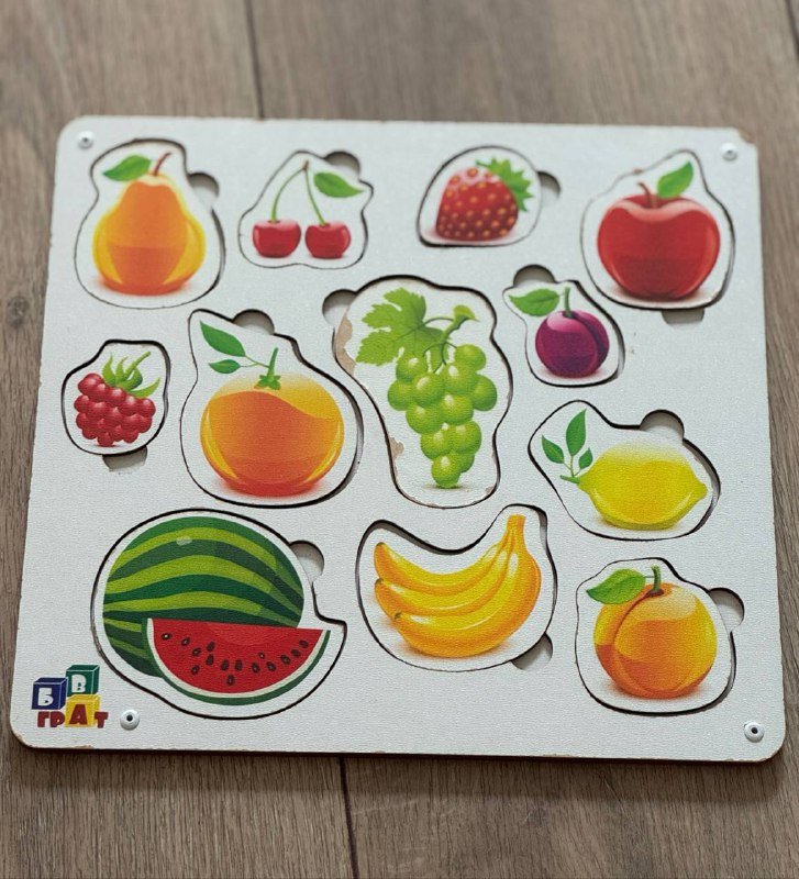 Пазлы-вкладыши и пазлы половинки развивашки 2