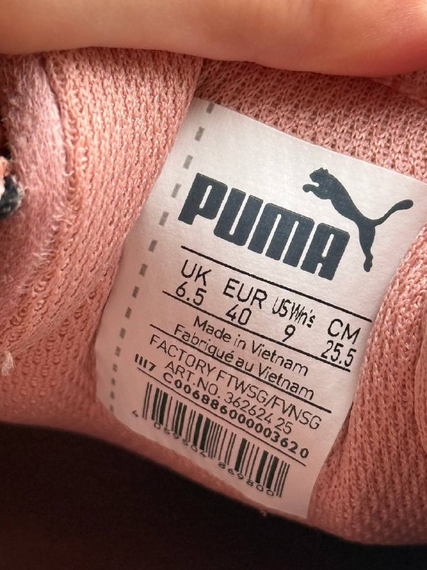 Кроссовки Puma оригинал размер 40 замша 6