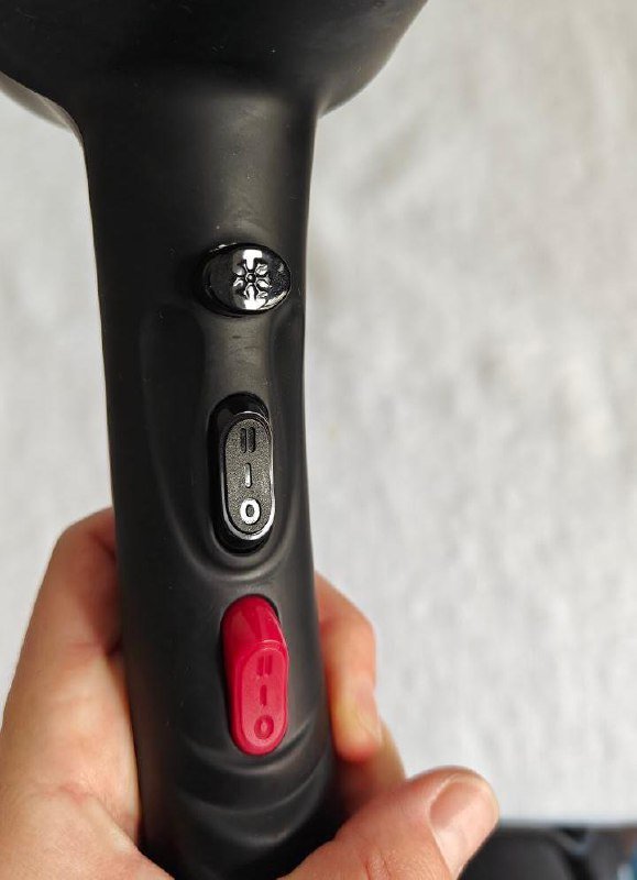 Мощный фен X6 с насадками 4