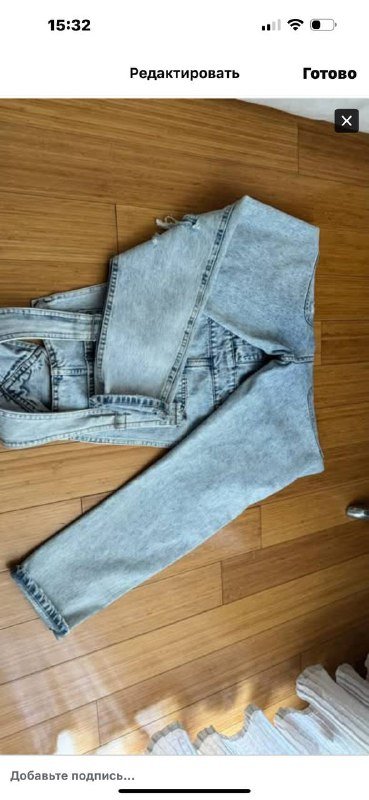 Мужской комбез Bershka denim из натурального джинса 9